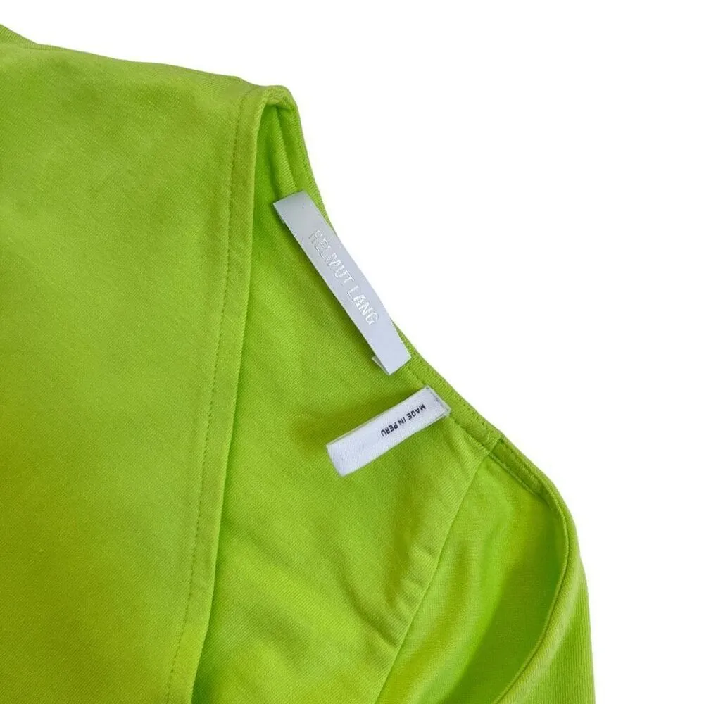 Helmut Lang Helmut‎ Lang Slashed Top in Iguana - Image 6