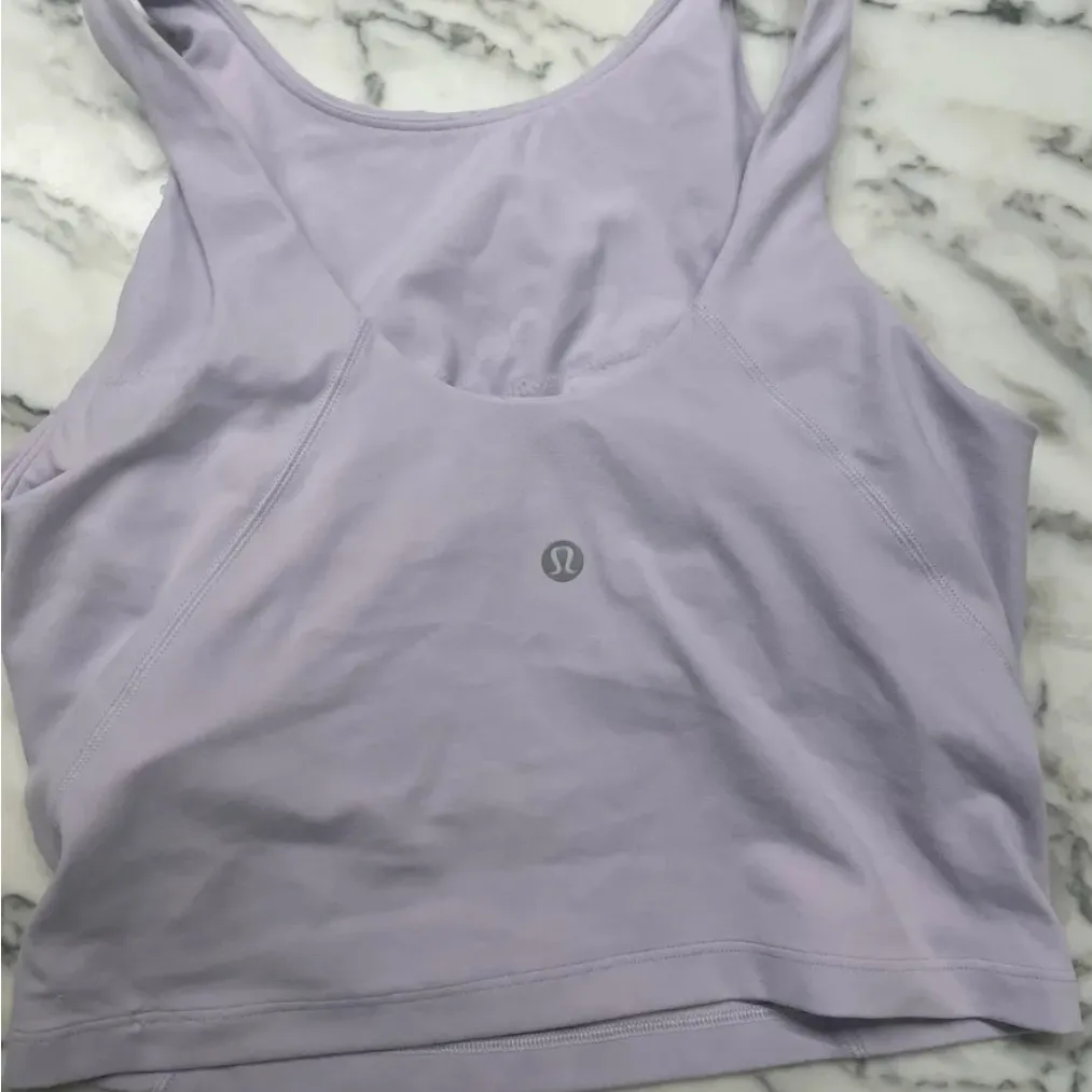 Lululemon Lavender High Neck Align Tank - Image 3