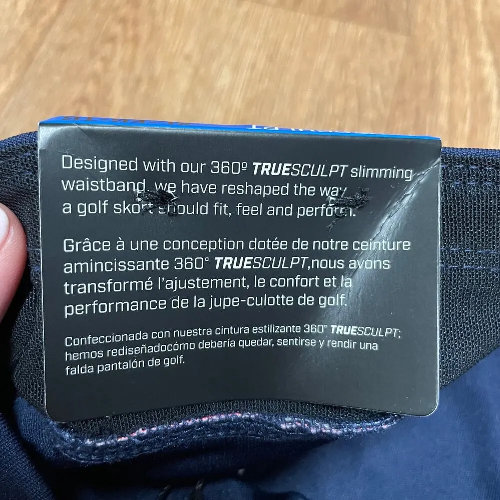 Callaway Women Opti Dry 360 True Sculpt Tennis Skirt Skort Built in Shorts XL - Image 9