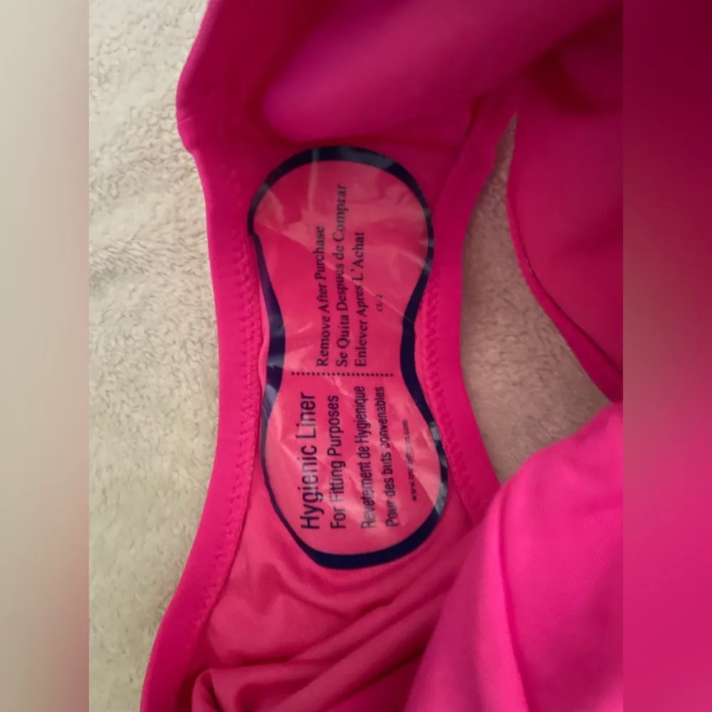 NWT Gap Barbie Hot Pink One Piece Swimsuit Size S - Image 4