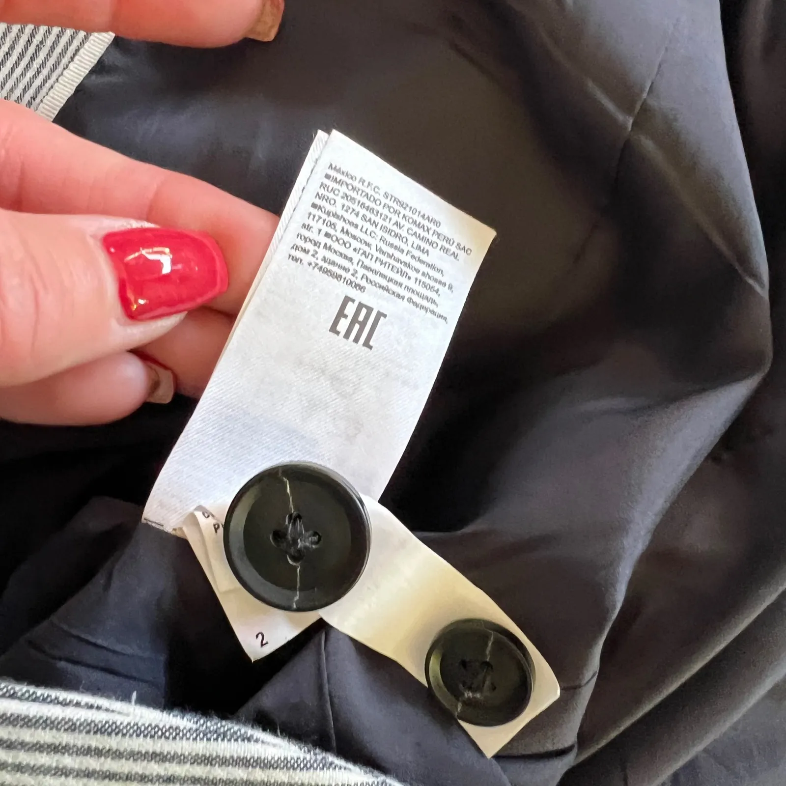 Banana Republic Classic Fit Seersucker Stripe Blazer Women Size 2 Navy‎ White - Image 7