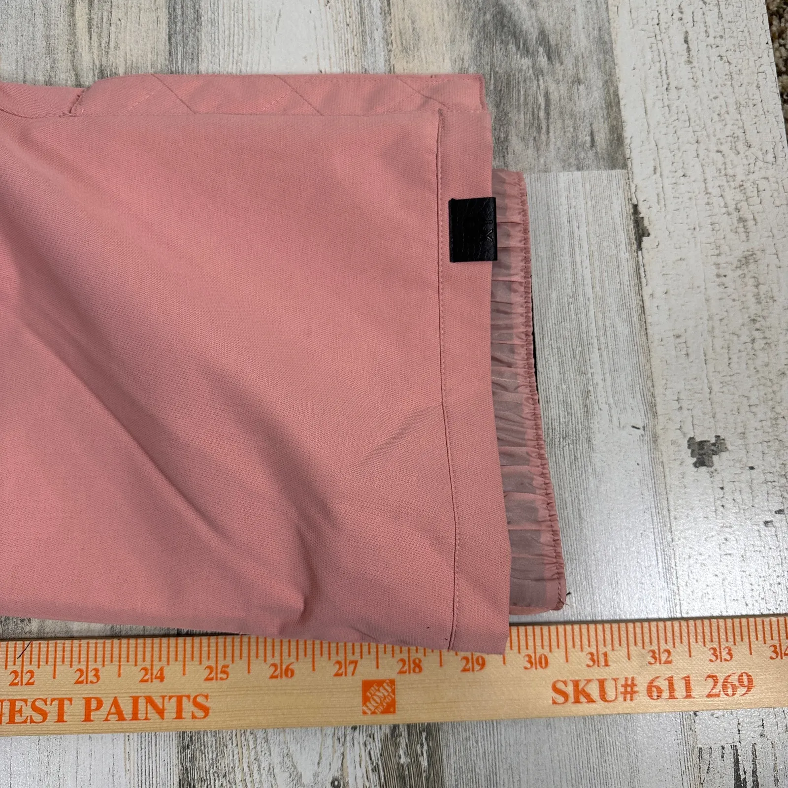 Roxy Women’s Light Pink Flare Snowboard Pants – Small – Adjustable – MSRP $159 - Image 9