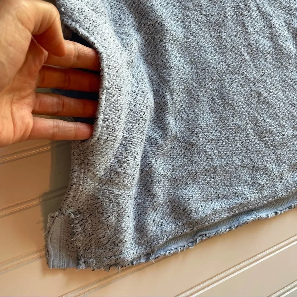 Soft Surroundings French Terry Tunic Coverup Dress just beachy Blue size XSmall - Image 6