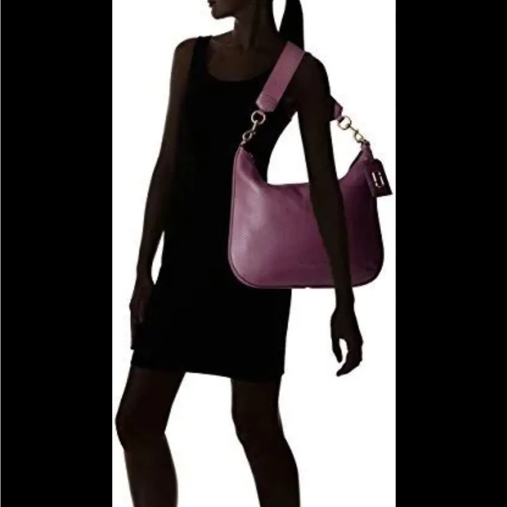 Marc Jacobs Womens Gotham Casual
Leather Hobo Bag Solid
Black - Image 2