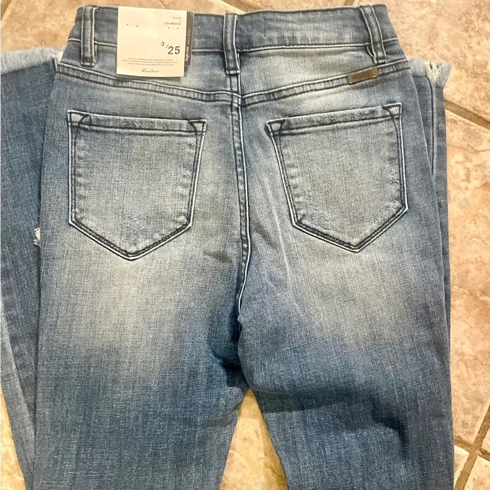 Kancan High Rise Skinny Ankle Jeans Size 3/25 - Image 3