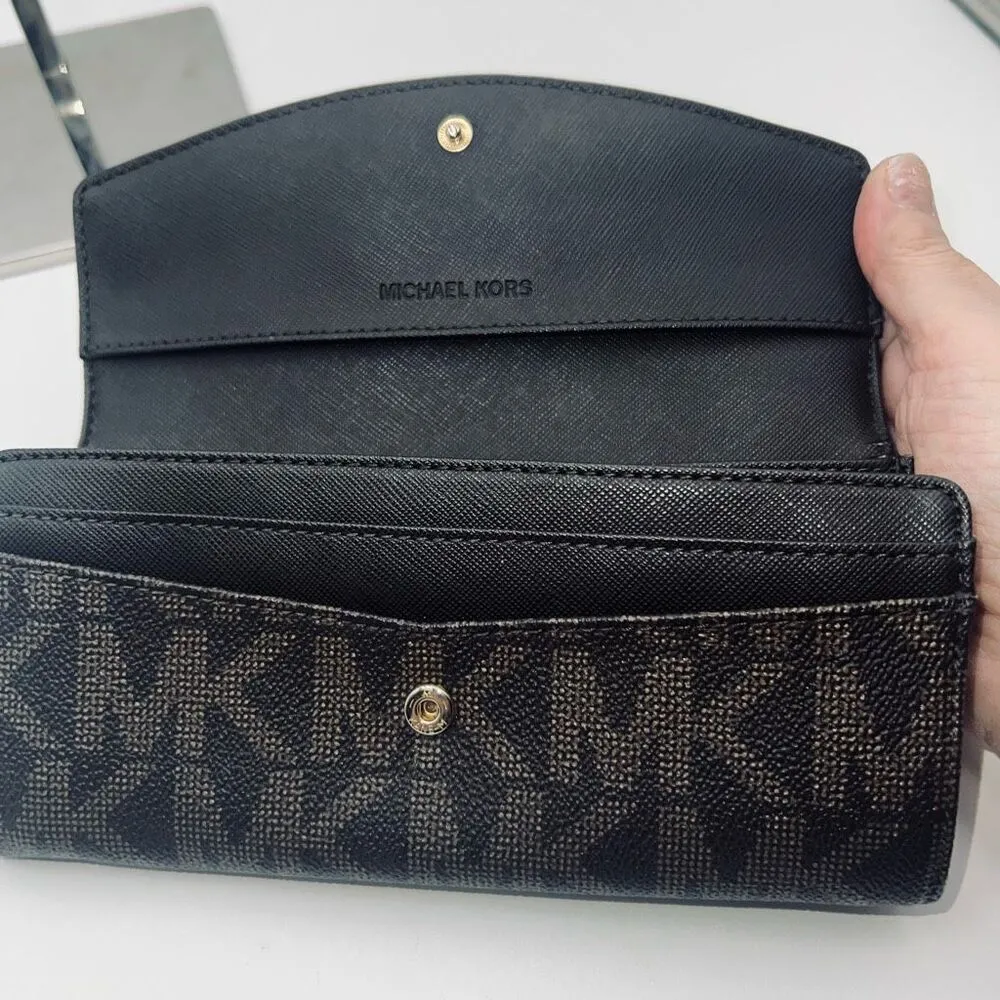 Michael Kors long Signature Snap Wallet - Image 14