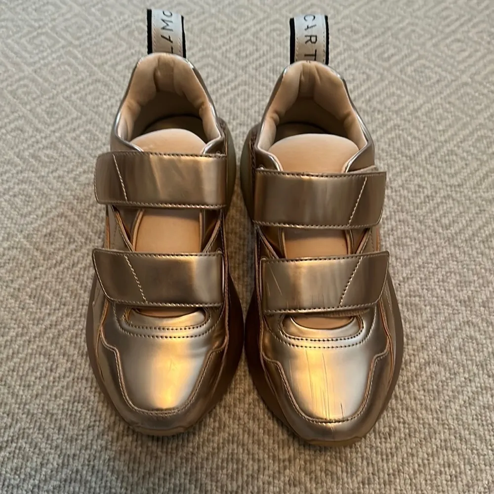 **LAST CALL** Stella McCartney Eclypse Touch Strap Sneakers size 36 - Image 3