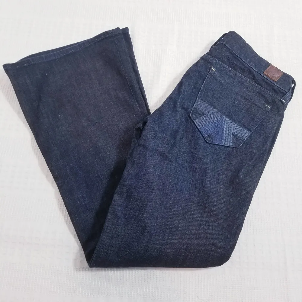 AEO American Eagle Embroidered Real Flare Jeans - Image 3