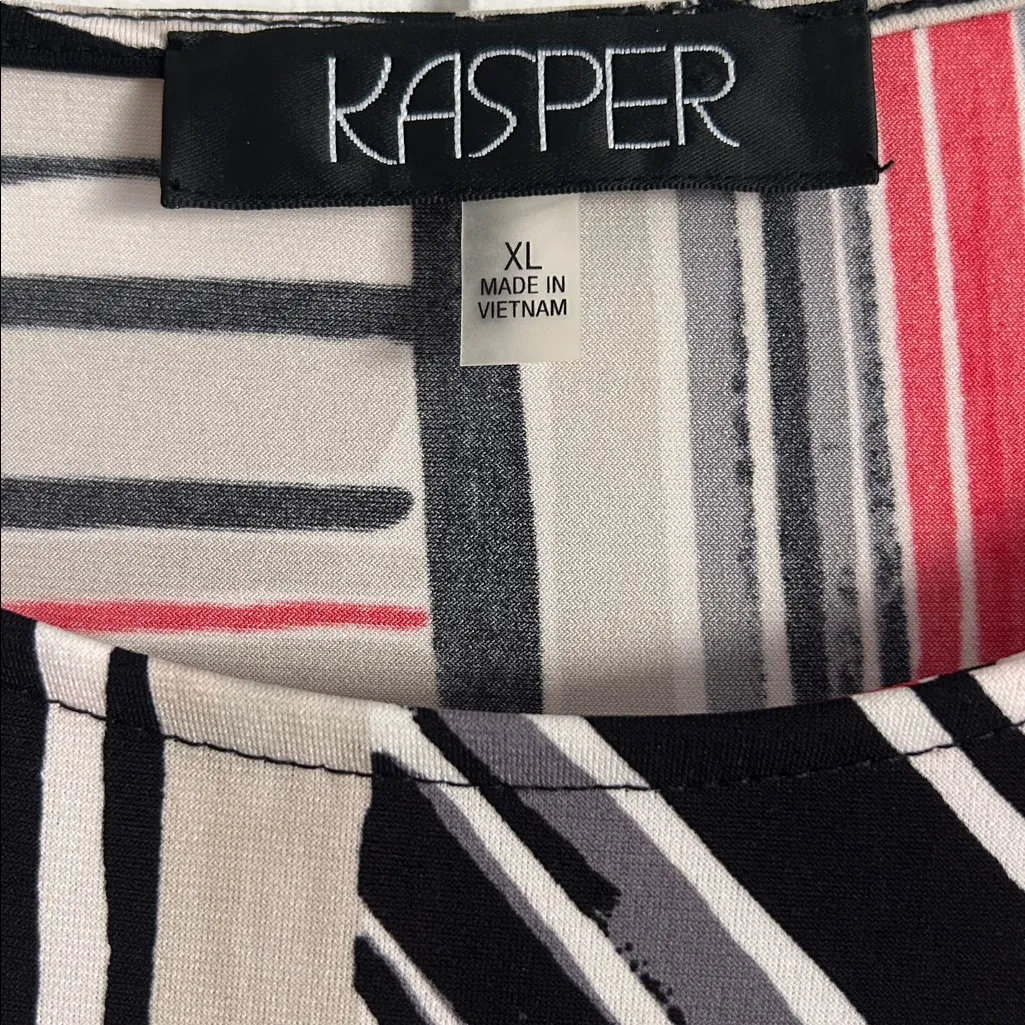 Women's Striped Cold Shoulder Blouse - Image 5