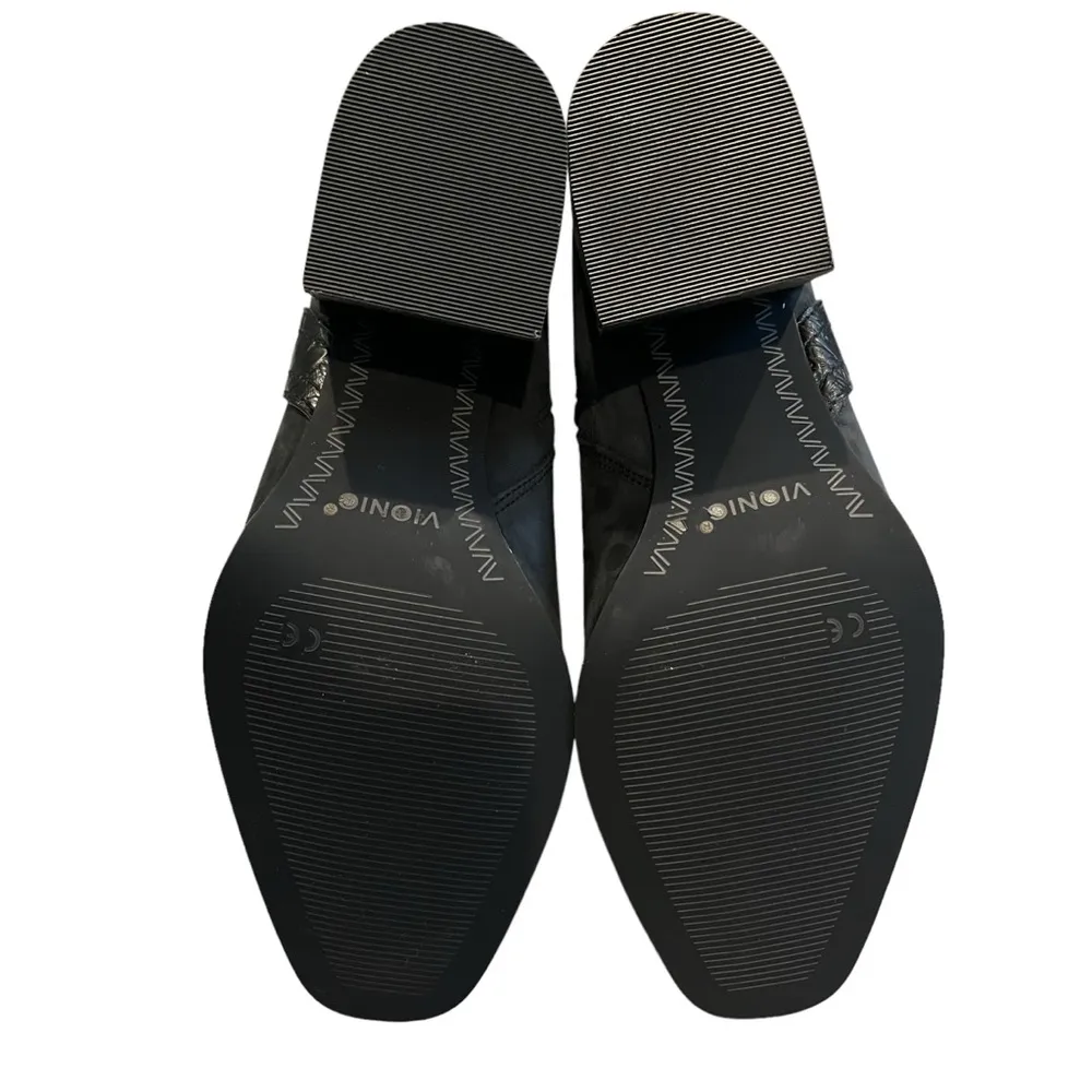 NWOT, Vionic Carnelia Ankle Boots - Black - Water Repellant Leather, Sz 7 - Image 15