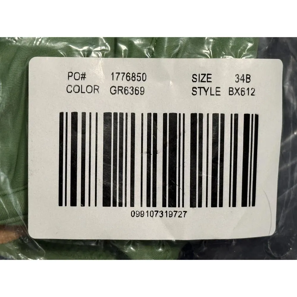 NWT J. Crew Balconette Underwire Bikini Top Swimwear BX612 Green Womens Size 34B - Image 14