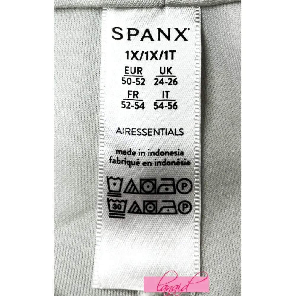 AirEssentials Mock Neck Dress Cloud Ivory Grey Soft High Sleeveless Shift - Image 10