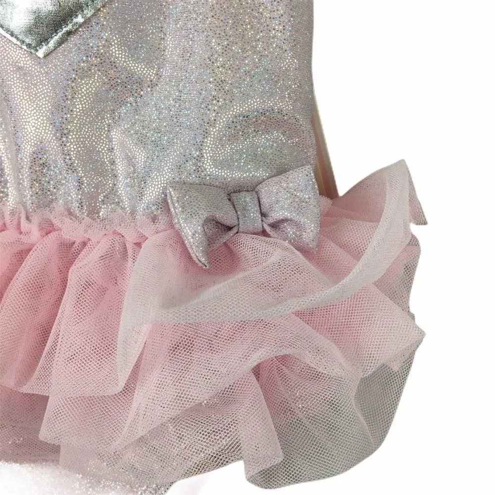 Juicy Couture icy Couture Pink Sparkle Tutu Bathing suit - Image 3