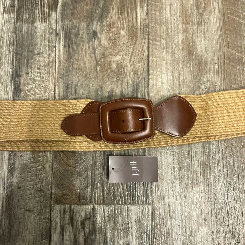 J. Jill Tan and Brown Belt with Buckle Size XL - Image 7