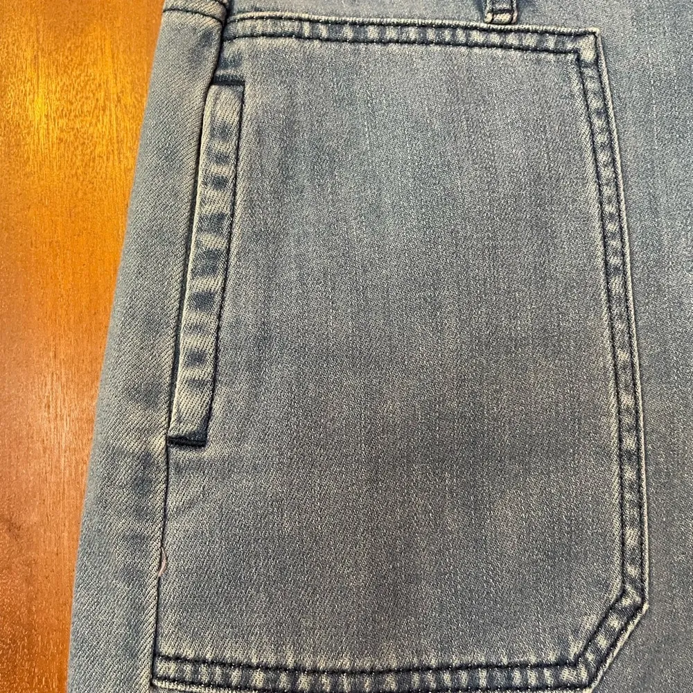 Ann Taylor Loft “ Little Blue” Denim Jean Skirt Size 0 - Image 3