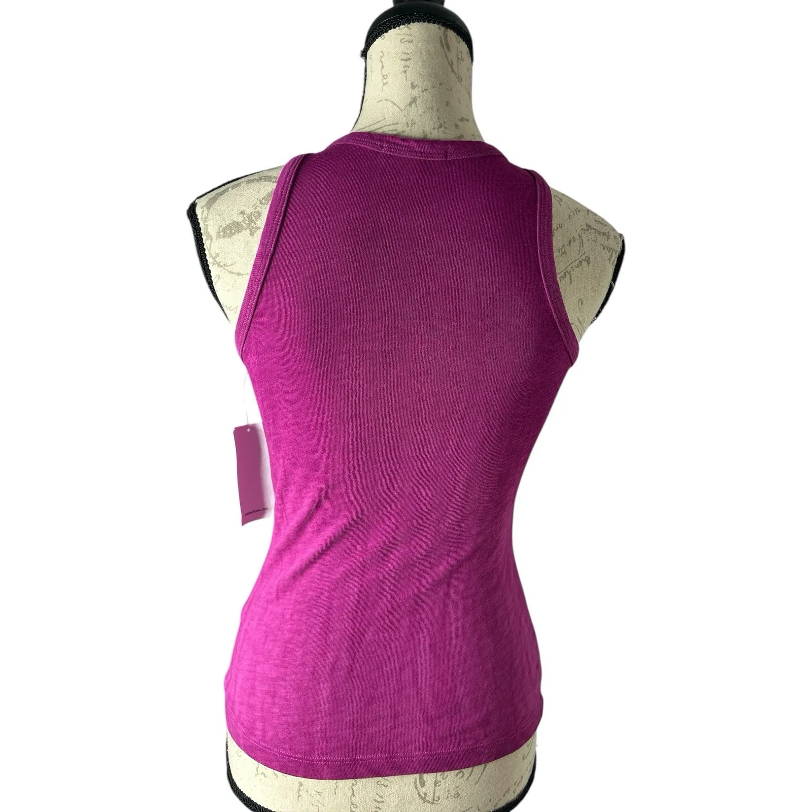 Cotton Citizen Pink Standard Tank Size Small‎ New With Tags USA - Image 3