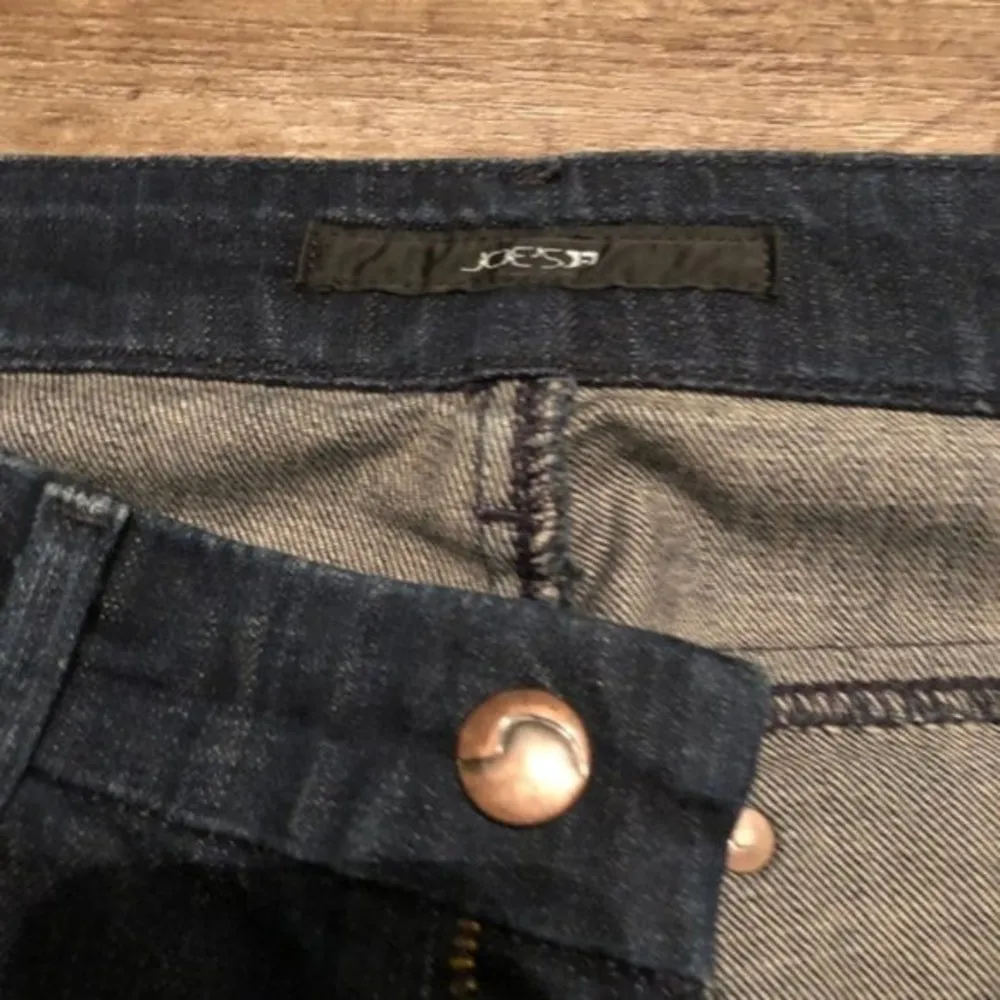 Joe's Jeans "Provocateur" Bootcut Boot Cut Jeans Size 25 Dark Blue Denim Quilted - Image 4