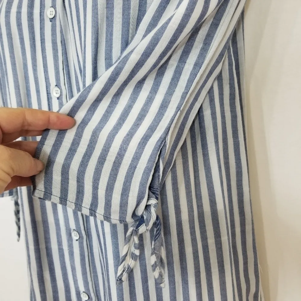 Anthropology Cloth & Stone off the shoulder mini - Image 3