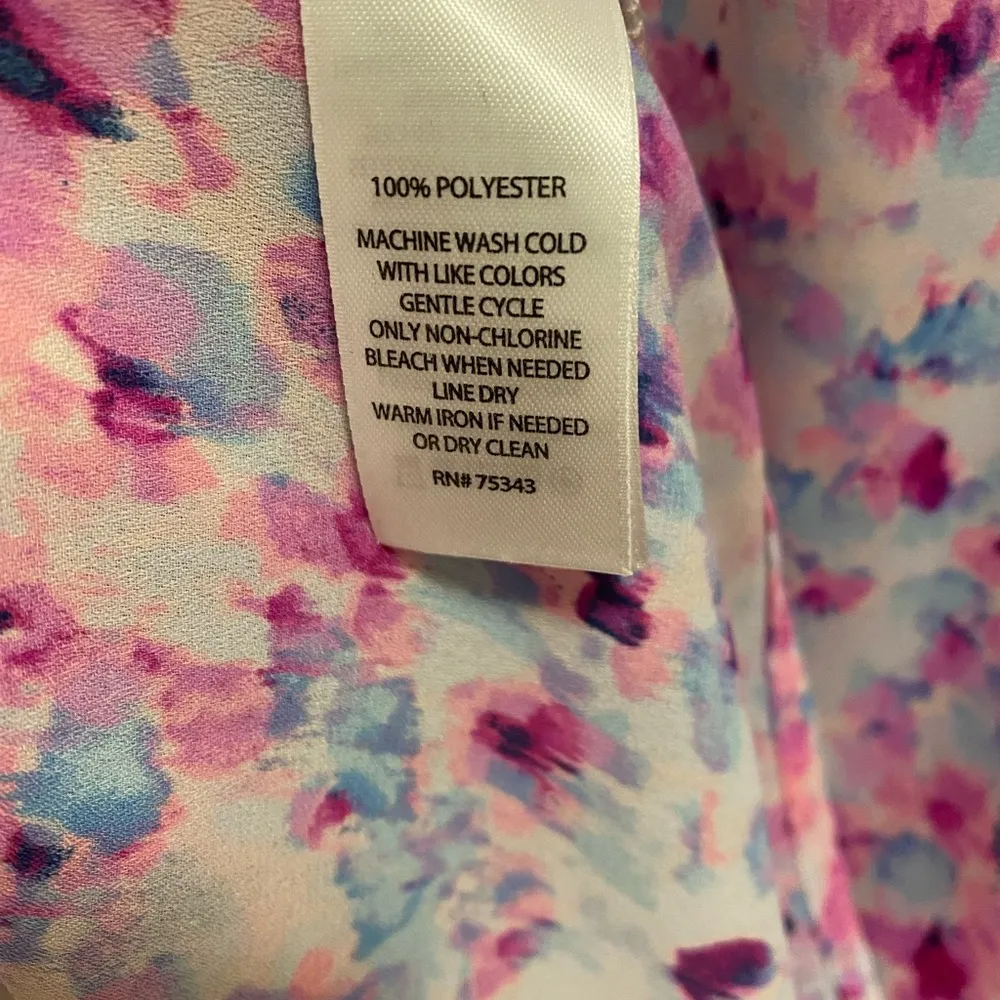 Saint Tropez West Watercolor Blouse. - Image 7