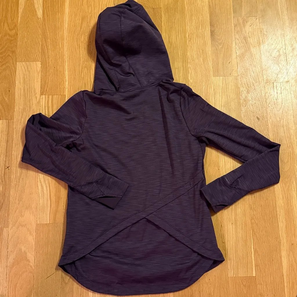 Athleta Bootcamp Hoodie Purple/Eggplant Size Small - Image 5