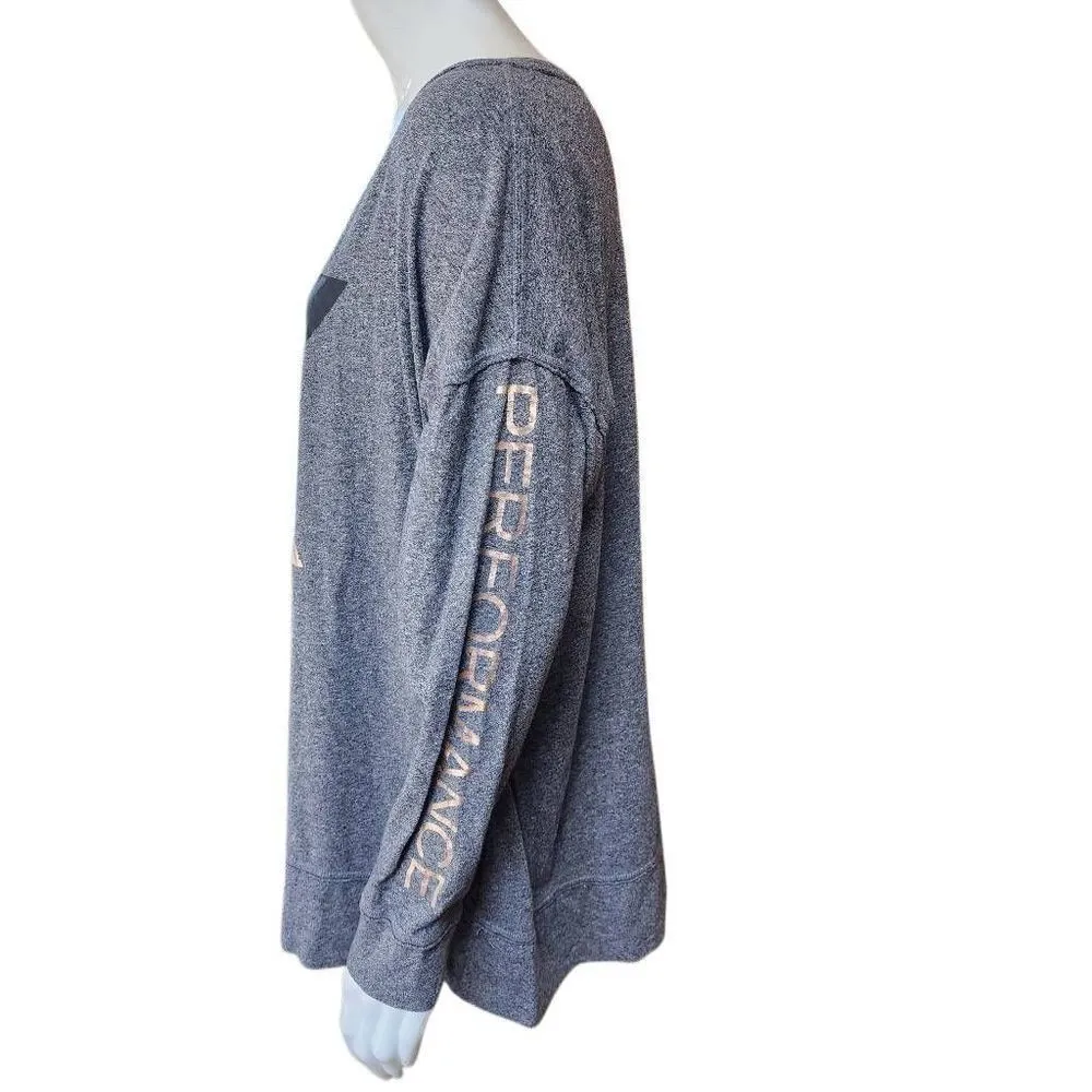Calvin Klein Performance Dry Gray Long Sleeve Shirt (1X) - Image 3