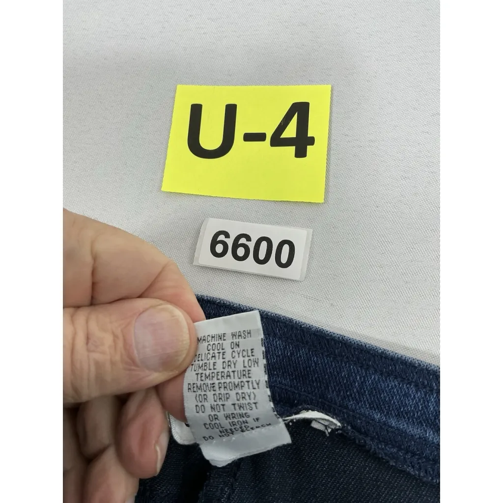 Womans Cathy Daniels Capri Blue Jeans Pull On Medium Excellent - Image 4