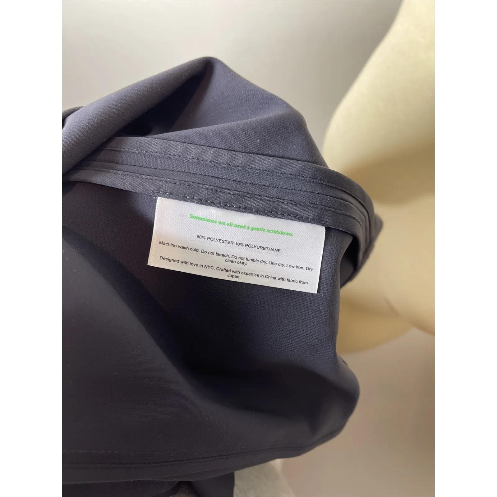 MM Lafleur Moreland Travel Blazer Jacket OrigamiTech Blue Sz 16 - Image 9