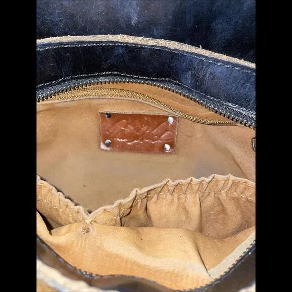 Patricia Nash Rienzo‎ glitter rose satchel purse bag - Image 5