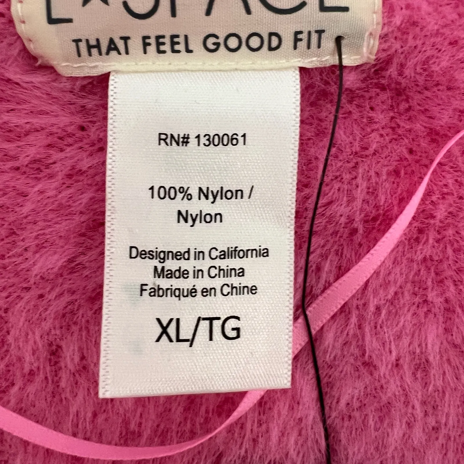 L Space Daydreamin Button Front Cardigan Barbie Pink Knit Fuzzy Cozy XL Coquette - Image 9