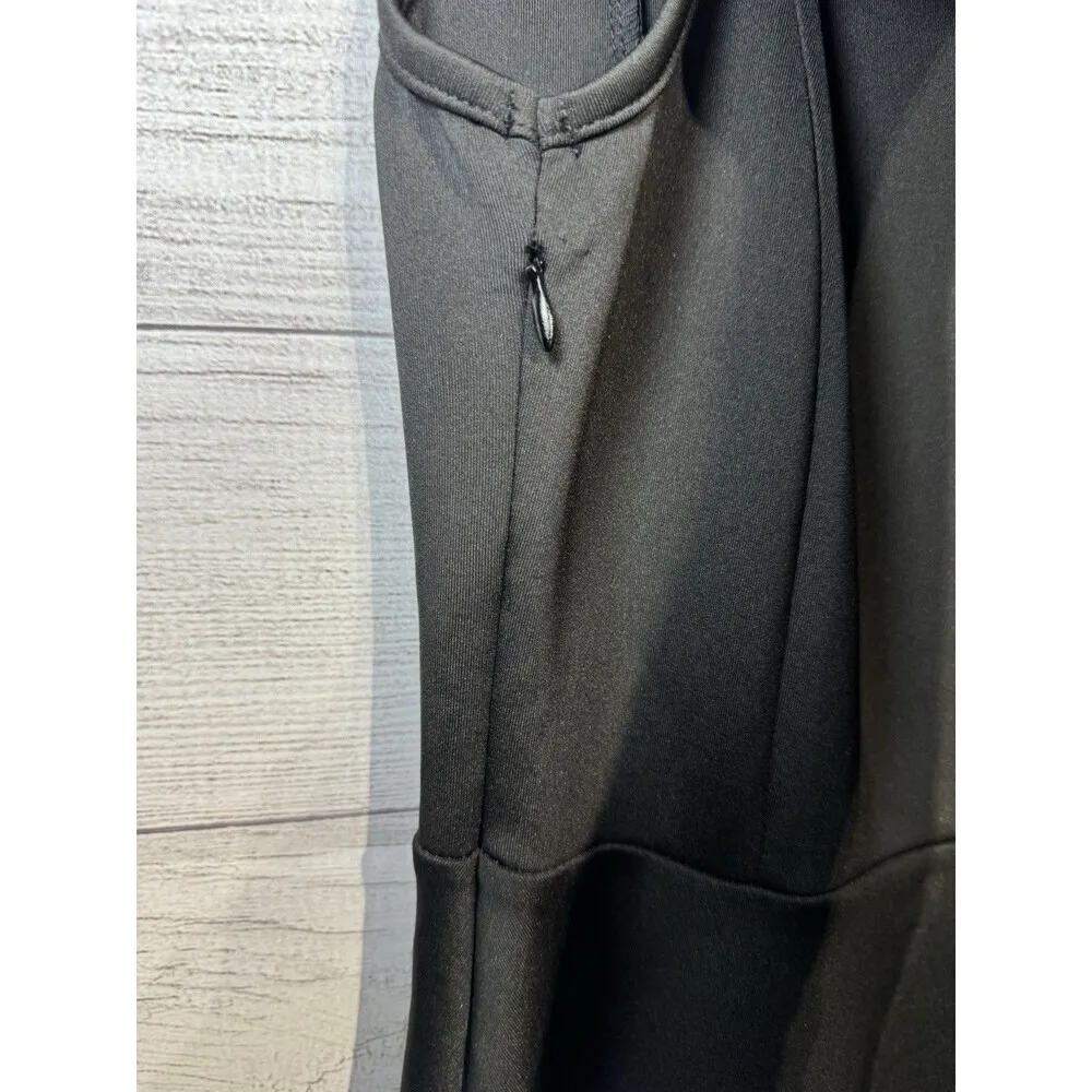 Lulus Black Final Stretch Sleeveless Mesh Short Mini Fit & Flare Dress SZ SMALL - Image 5