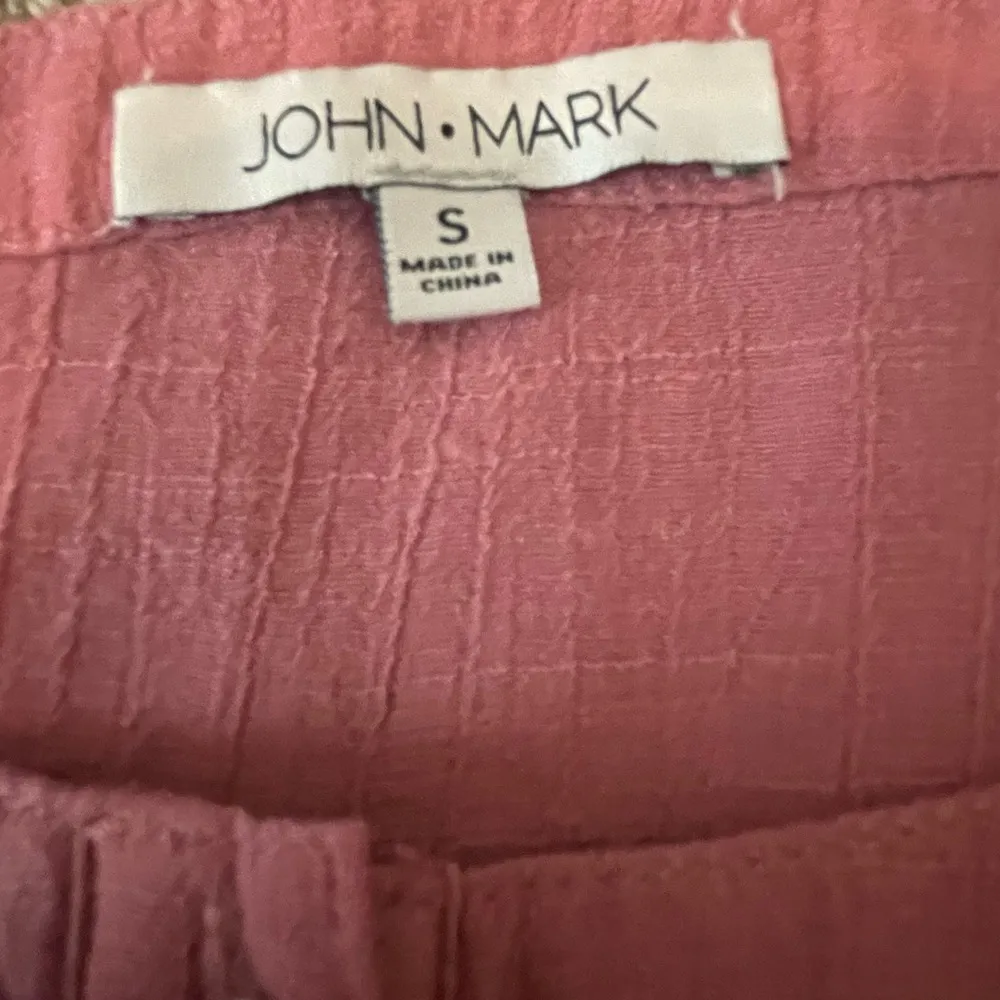 John Mark Tunic Size Small Dusty Rose Mauve Top Blouse EUC - Image 4