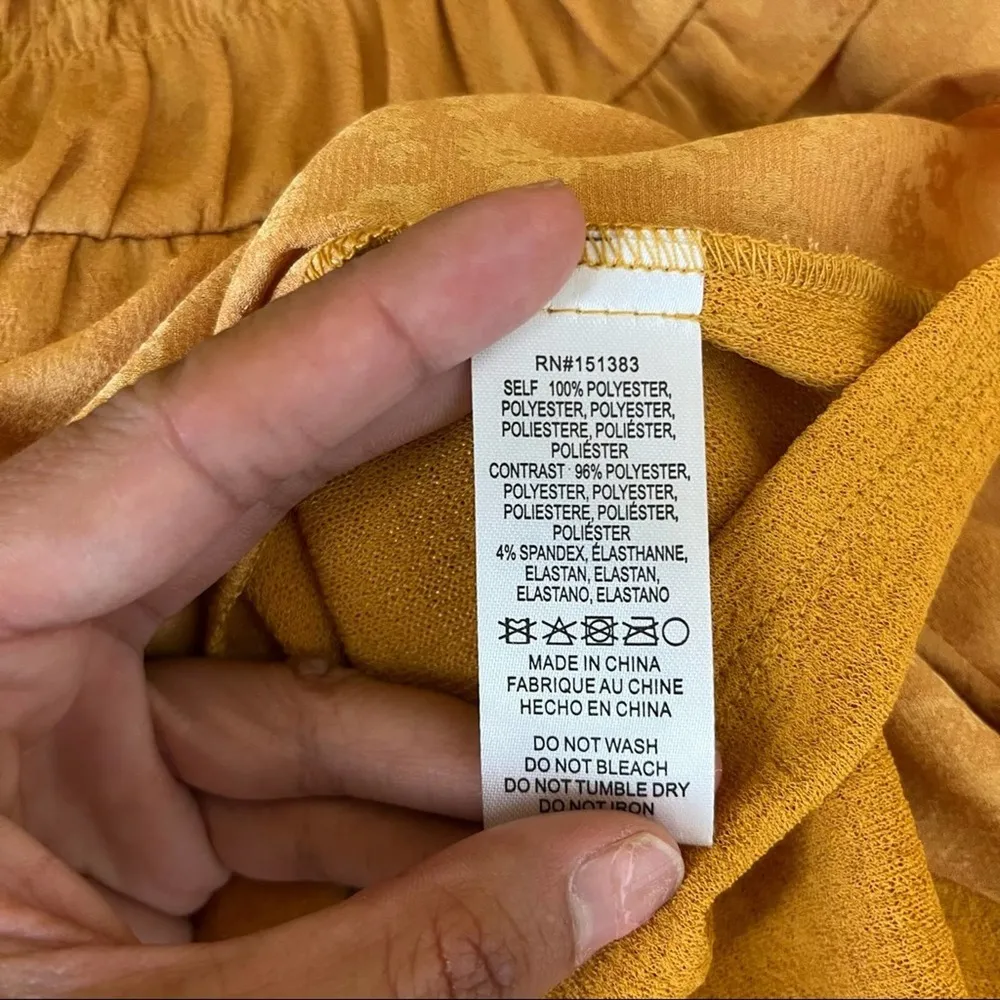 Current Air Floral Poplin Tie Front Blouse CS - Image 7