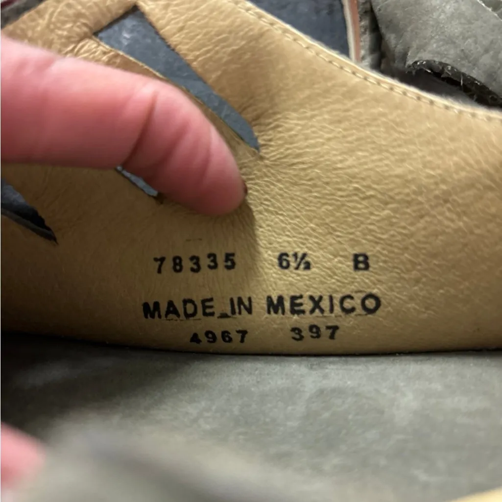 NWOT Frye holly Nubuck Olive sandal size 6.5 - Image 6