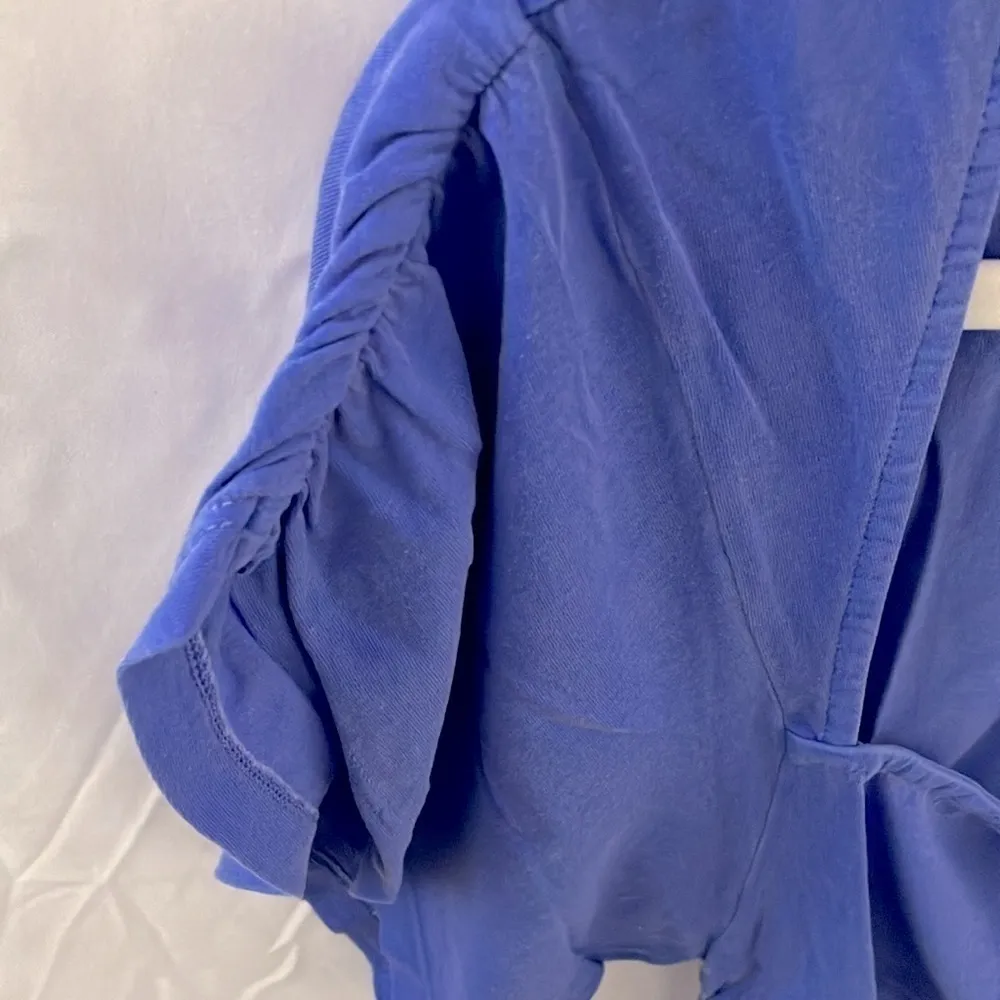 Revolve: Tularosa Green Nomas Dress- Baja Blue-ruched sides-size L - Image 6