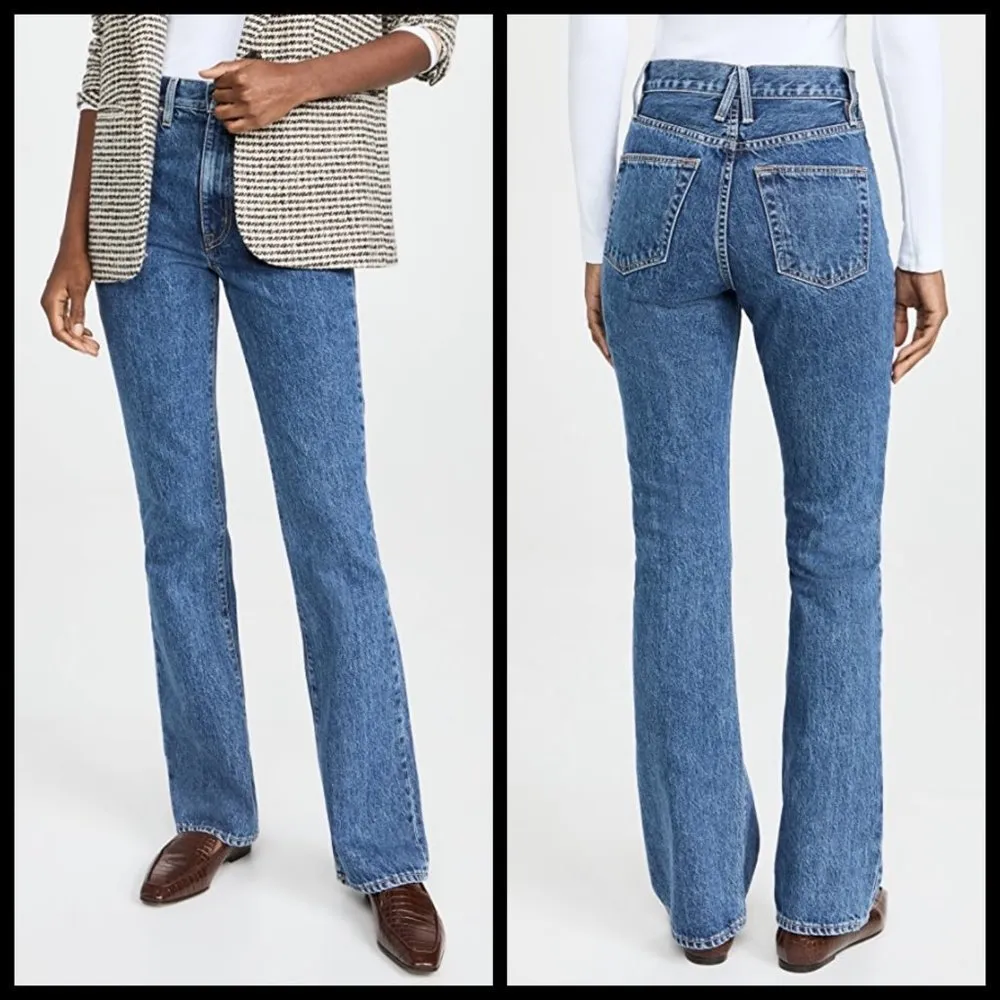đź’•SLVRLAKEđź’• Charlotte High Rise Flared Jeans ~ Claremont 27 - Image 3
