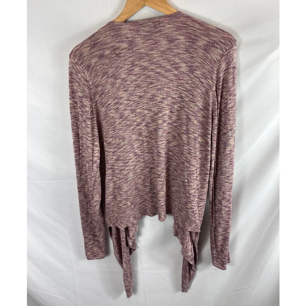 Torrid Space-Dye Cardigan Drape Front Sweater Size 2X - Image 8