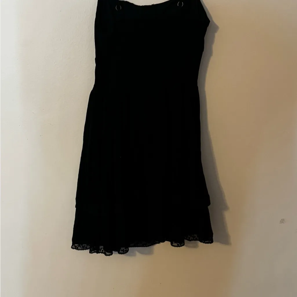 Hollister Black Mini Dress - Image 3