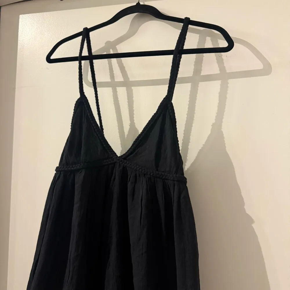 NWT ZARA BLACK WOVEN JUMPSUIT - Image 6