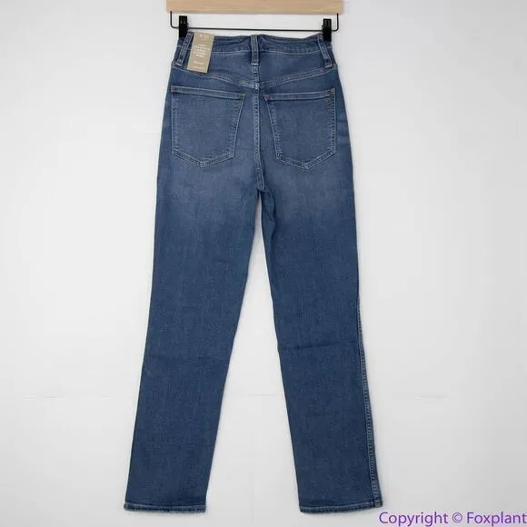 NEW Madewell Curvy Stovepipe Jeans in Dearham Wash, 25‎ - Image 7