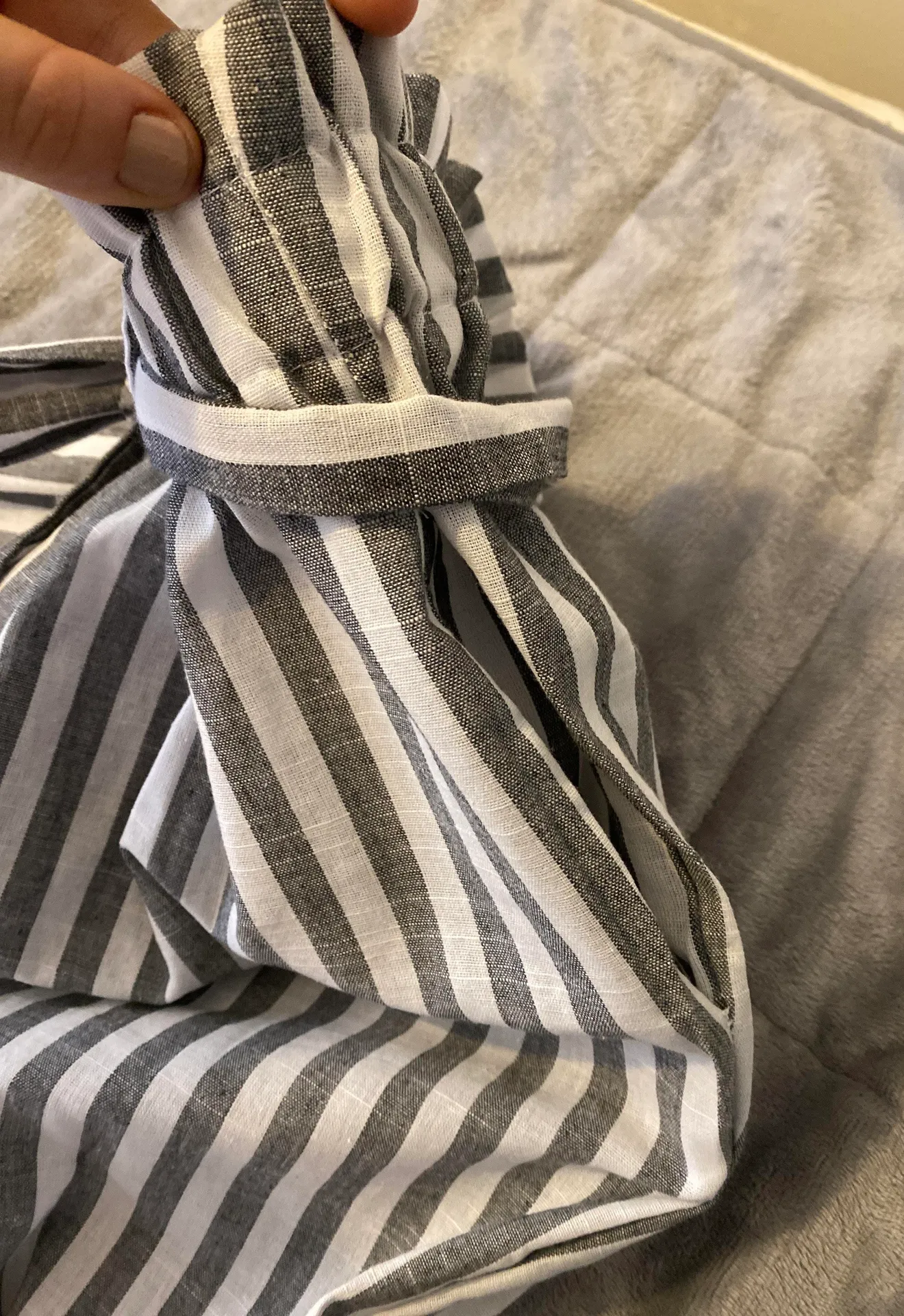 SheIn Pants with a Tie In Front - Image 3