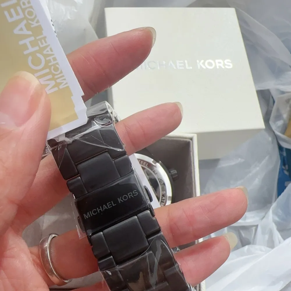 Mens Wristwatch MICHAEL KORS LAYTON MK8817 Stainless Steel Black - Image 6