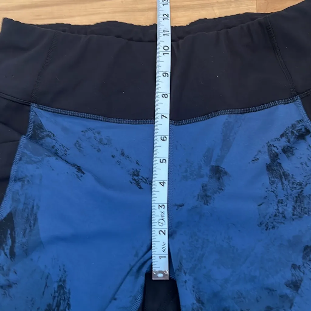 North Face Leggings Women’s Plus Size Black & Blue Elastic Waistband Size 1X - Image 8