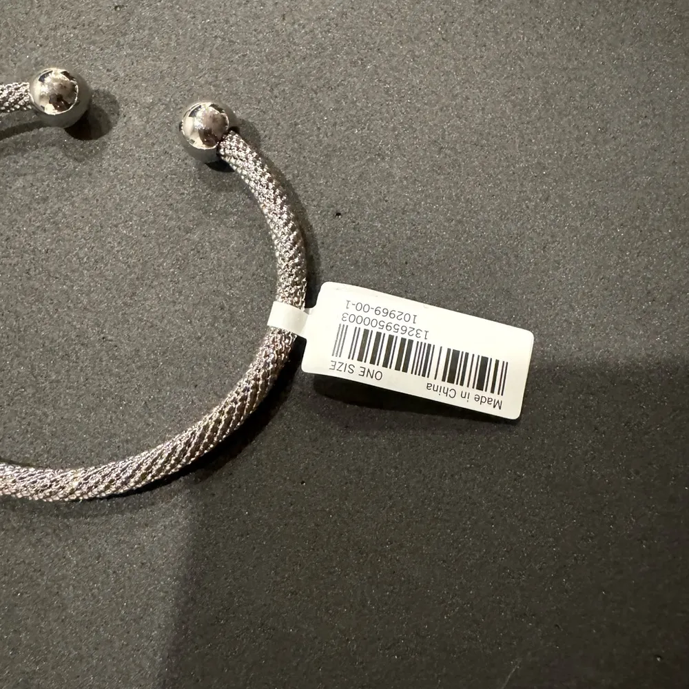 Banana Republic NWT Silver  cuff bracelet - Image 2