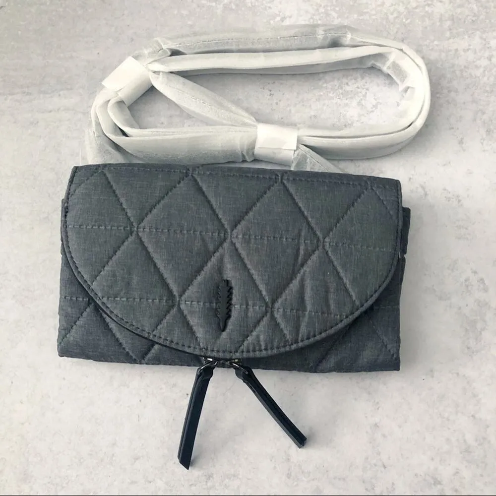 Thacker Gray Nikki Crossbody Quilted Bag Purse NEW - Image 2