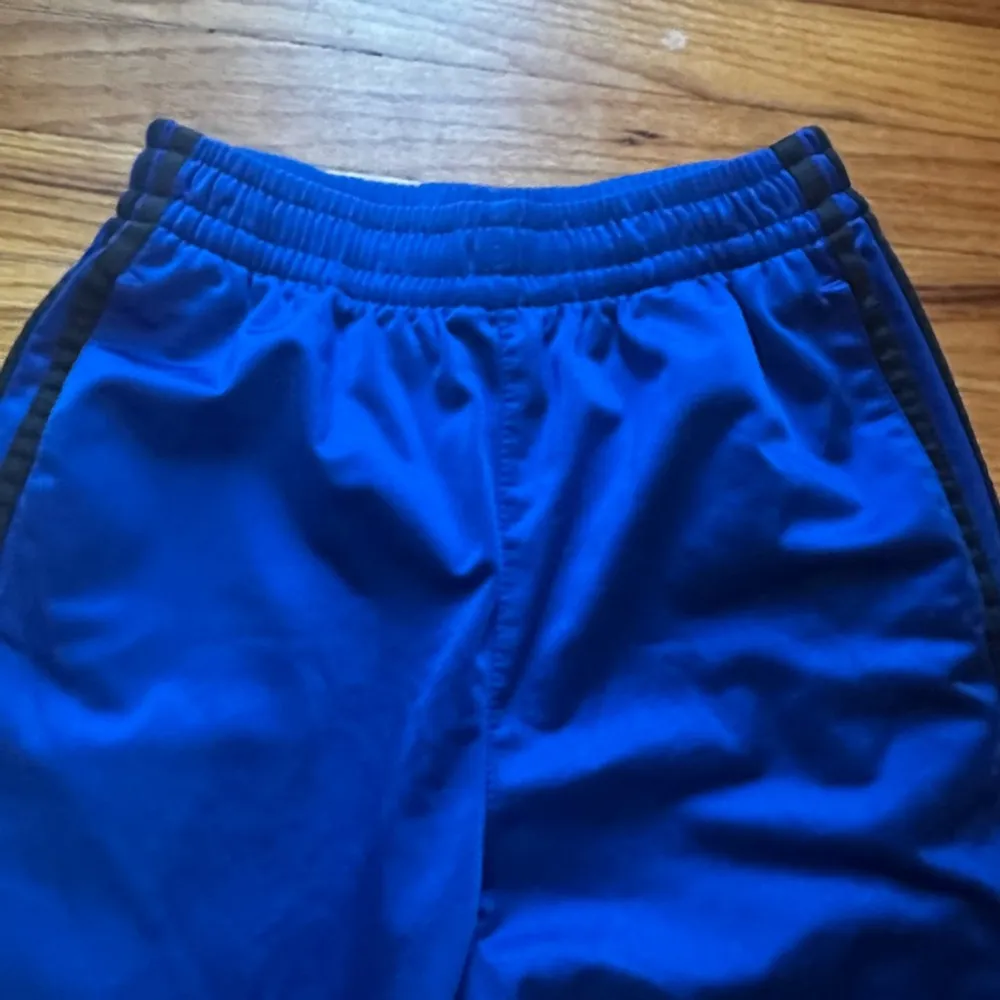 adidas Blue Essentials 3-Stripes Pants - Image 4