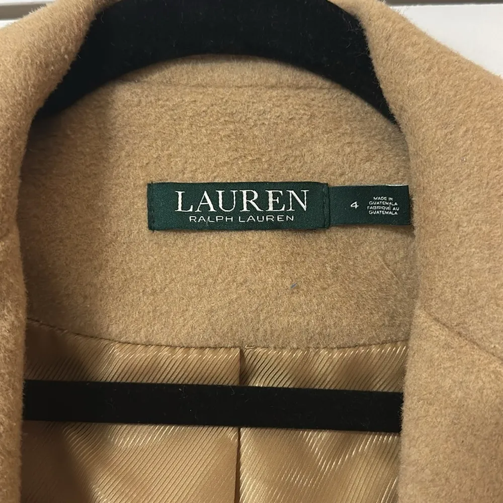 Ralph Lauren Camel Wool Coat - Image 2