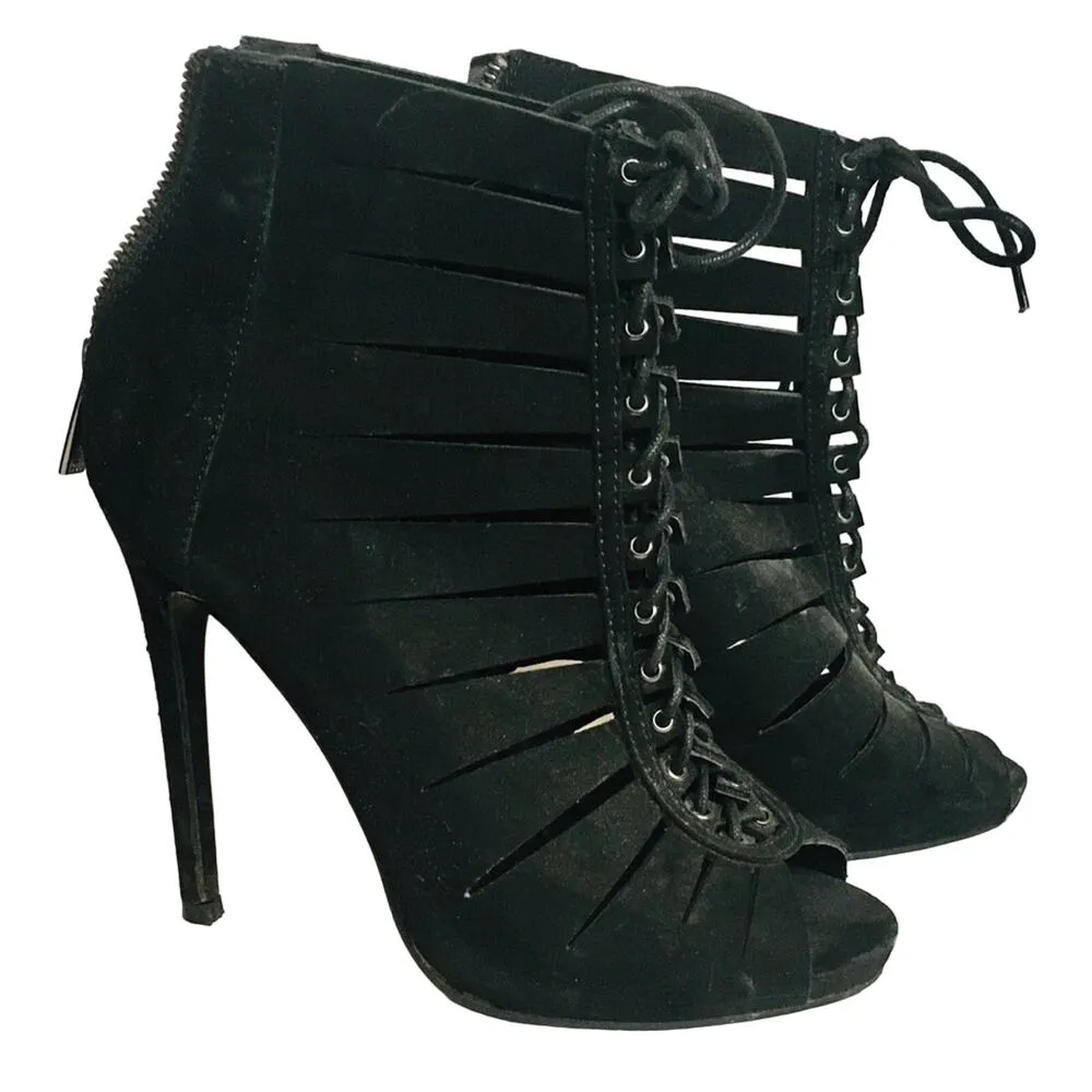 Bella Marie Stiletto Heel Booties - Image 2