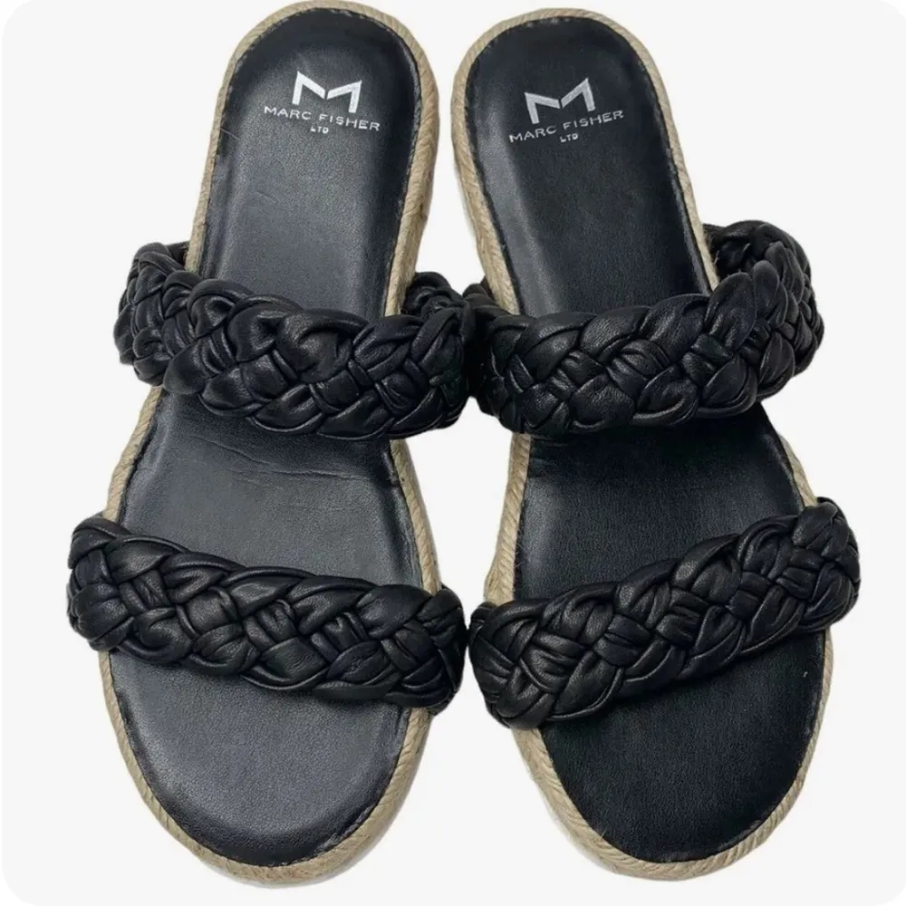 Marc Fisher LTD Jaimee Espadrille Slide Sandals - Image 3