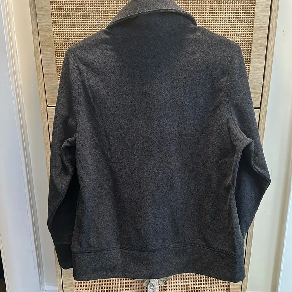 NWOT adidas Golf Full Zip Black Women’s Fleece Sweatshirt - Image 4