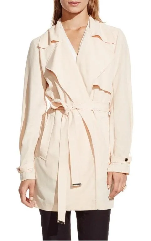 Belted Soft Trench Coat - Image 2
